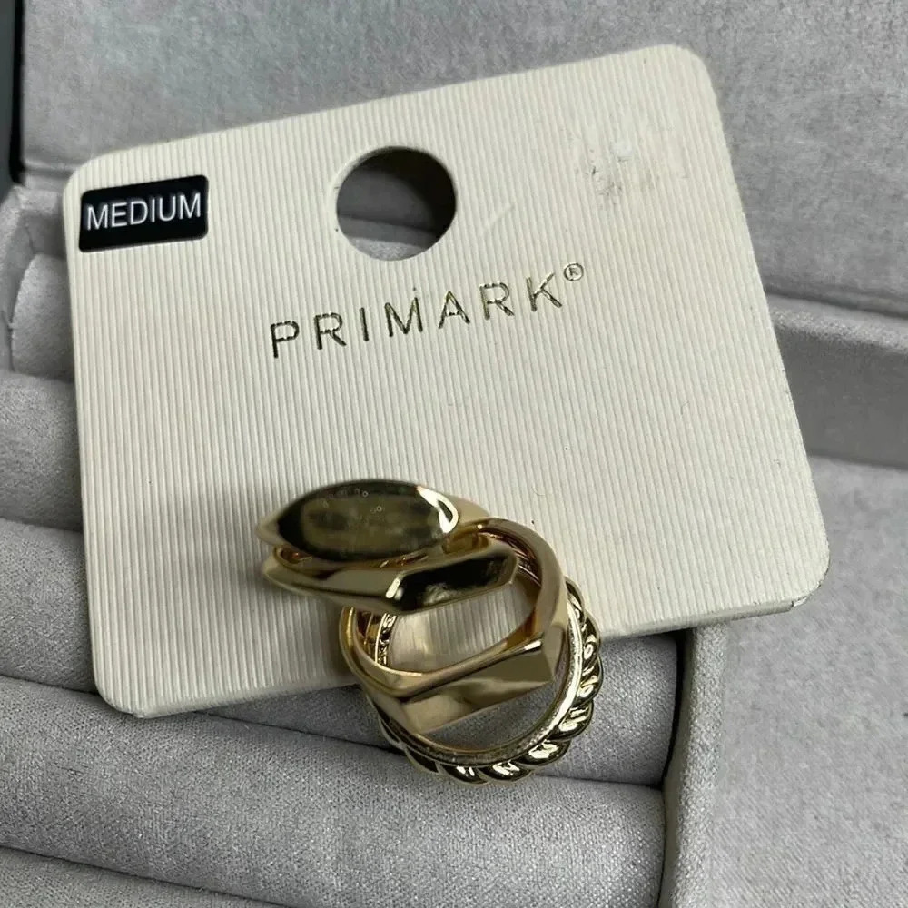 Primark Gold Stacking Earrings 